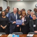 NTEU Maryland Delegation with Senator Chris VanHollen.